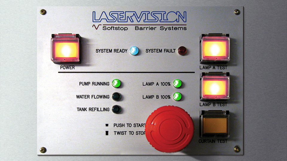 Softstop Barrier System, Waterscreens, Traffic Tunnel Safety - Laservision