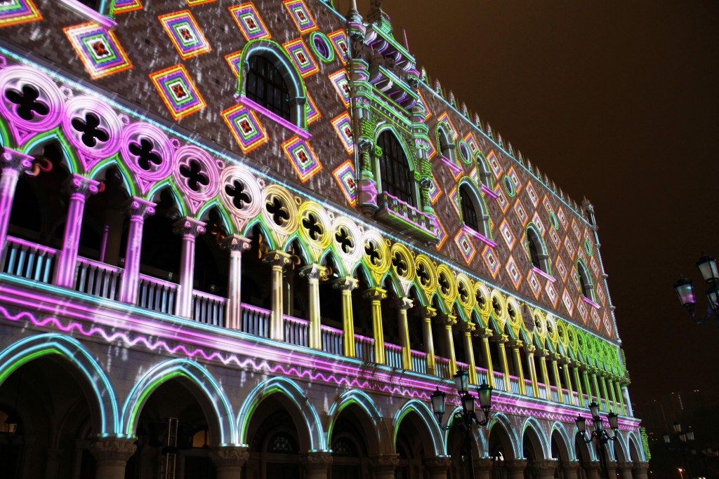 Winter in Venice, 3D Video Mapping, Multimedia Sound and Light Show - Laservision