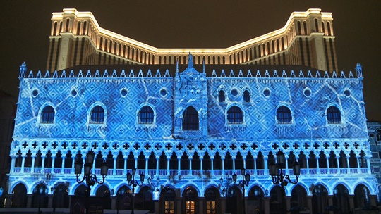 Venetian Carnevale, 3D Video Mapping, Multimedia Sound and Light Show - Laservision