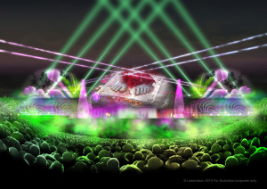 Laservision Engaged for Indias Largest Hi tec Spiritial Theme Park