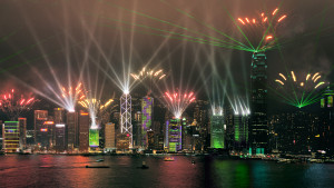 A Symphony of Lights Architectural Lighting Laservision Hong Kong