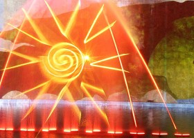 PearlofSochi,Laser,VideoMapping,MusicalWaterFountain,WaterScreens Laservision