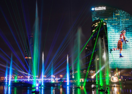 Laservision DubaiFestivalCity IMAGINE