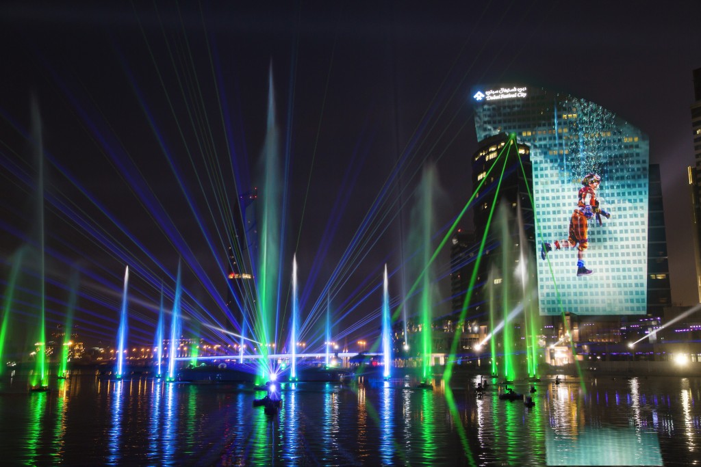 Laservision A Child's Dream IMAGINE Dubai Festival City