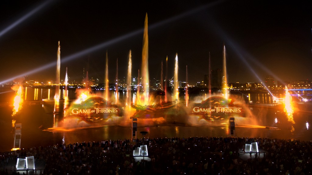 Game of Thrones Season 7 Promotional Production at IMAGINE - Dubai Festival City
