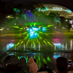 NEWS_LASERVISION Brings World-class Water Screen Technology to Hybrid World Adelaide