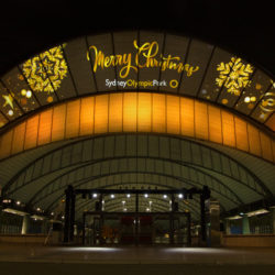 Sydney Olympic Park Christmas Projection Mapping